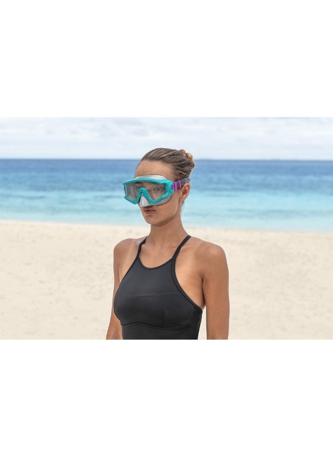 Bestway Bestway - Spark Wave Diving Mask - Cyan - 22044  - Image 3