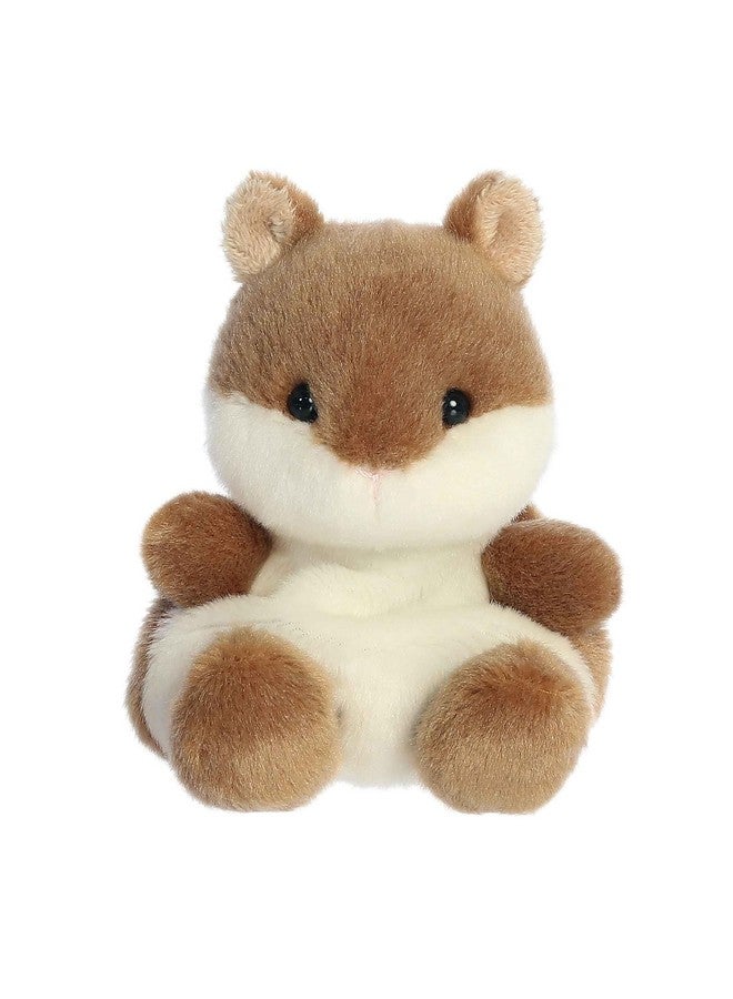 AURORA أورورا® أصدقاء النخيل™ الرائعون - السنجاب البني المحشي - حجم الجيب للعب - متعة قابلة للجمع - بني 5 بوصات - Image 1