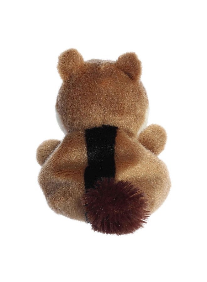 AURORA أورورا® أصدقاء النخيل™ الرائعون - السنجاب البني المحشي - حجم الجيب للعب - متعة قابلة للجمع - بني 5 بوصات - Image 4