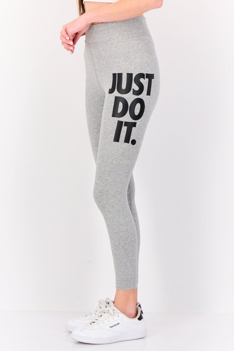 Nike Women Sportswear Fit Pull On Training Leggings, Grey - Image 2