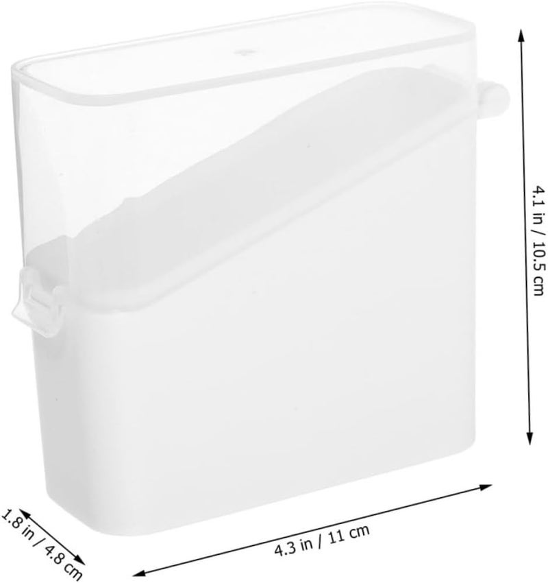 Neat shape VOSAREA 2pcs Clear Cheese Storage Box Reusable Fridge Container for Sliced Cheese Multi-use Organizer for Tea Bags Food Stylish Lid for Kitchen Storage Different assemble options Full village delivery cover All governorates deliver Local market compliant trusted quality Lightweight Dust tight seal Ready post purchase fulfill Long lifespan Processed natural substance Slow wear optimized quality Comfort grip Moisture wear upgraded quality Big & small space compatible Surface safe Compact design Durability boost selected material Spec compliant trusted quality Foldable Classic practical design Widely used design Diverse application fit Elegant appearance Newly stocked local goods Economical varied sizing picks - Image 2