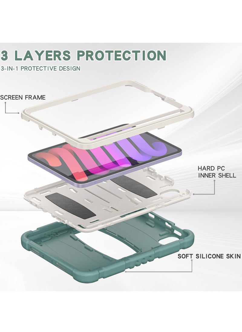 GULFLINK Gulflink Protective Back Case Cover for Apple ipad mini6 emerald green  - Image 5