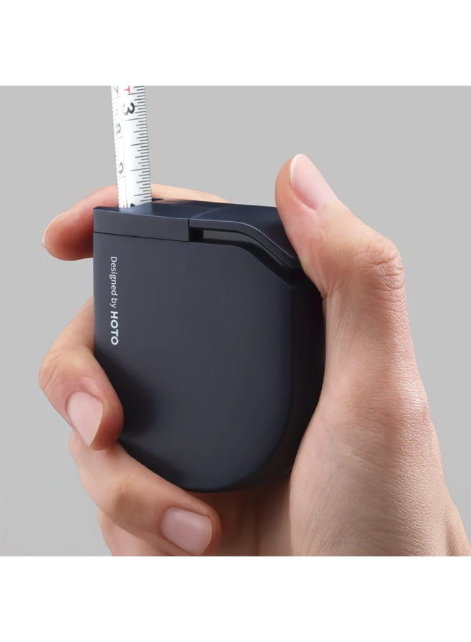 HOTO Auto-Lock Tape Measure 10ft / 3m with Dual Metric / Imperial Scale, Easy One-Touch Lock, Strong Wear-Resistant Blade, Ergonomic Anti-Slip Shell, Compact for Home, Office - Image 5