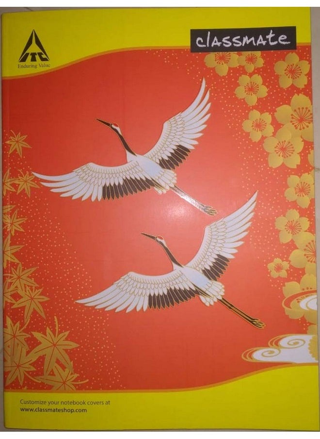 classmate Classmate Notebook - Four Lines with Gap, 240mm*180mm, 172 Pages (Pack Of 12)  - Image 1