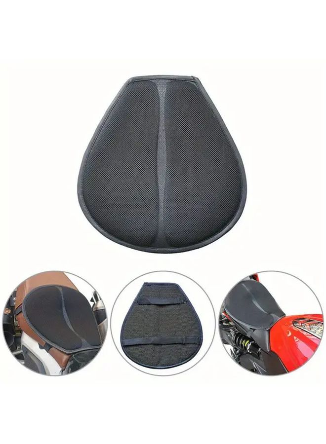 Variant1 Motorcycle Seat Cushion Cover Shock Absorbing Breathable 5 Layer Design Adjustable Elastic Band - Image 3