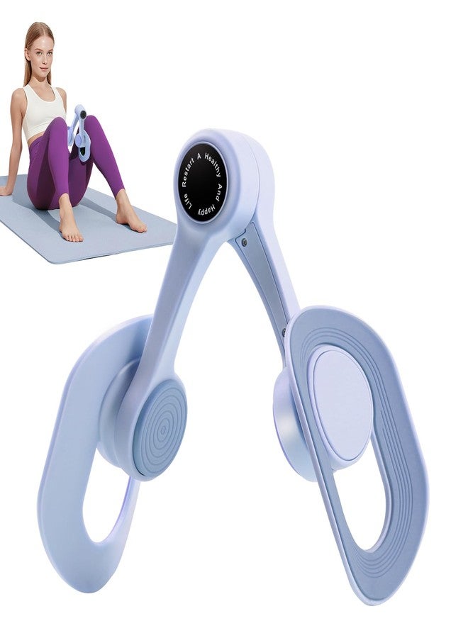 SirDone Thigh Master Kegel Exerciser - 360° Adjustable Thigh & Pelvic Floor Strengthener, Multi-Function Home Gym Equipment for Women's Inner Thigh, Hip, Leg and Arm Workouts (Blue) - Image 1