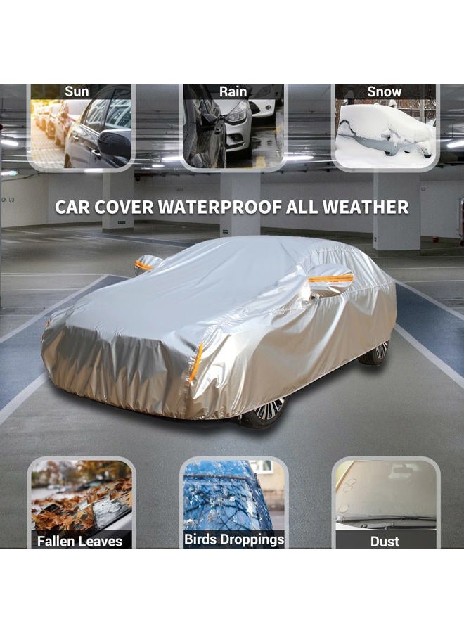 Tecoom HD car Cover Parent 3 Layer 3XXL+: Fit 201-218 inches Sedan HD3XXLP - Image 3