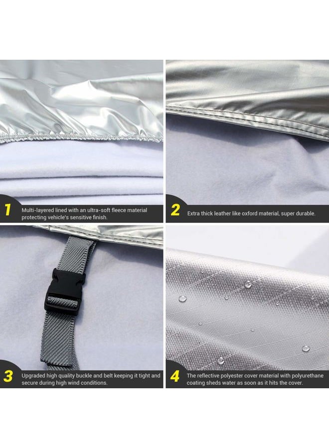 Tecoom HD car Cover Parent 3 Layer 3XXL+: Fit 201-218 inches Sedan HD3XXLP - Image 4