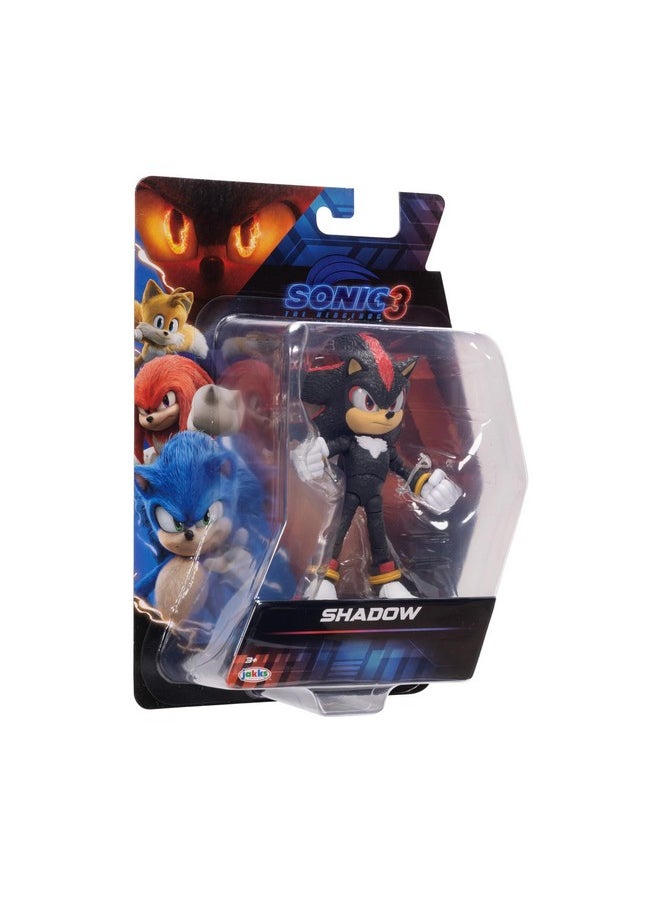 Sonic The Hedgehog Sonic The Hedgehog Sonic 3 Movie Action Figures 5-Inch Shadow Collector Toy Figure, Highly Articulated for Boys Girls - Officially Licensed 3 Movie Product  - Image 5