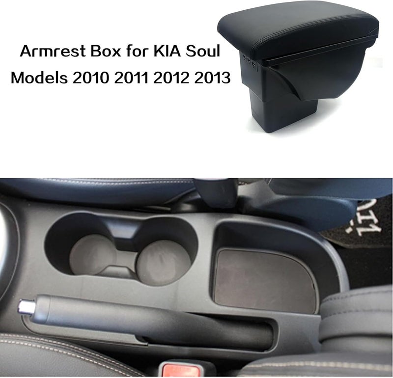 Tocsho Armrest Box for KIA Soul 2010-2013 - Image 2