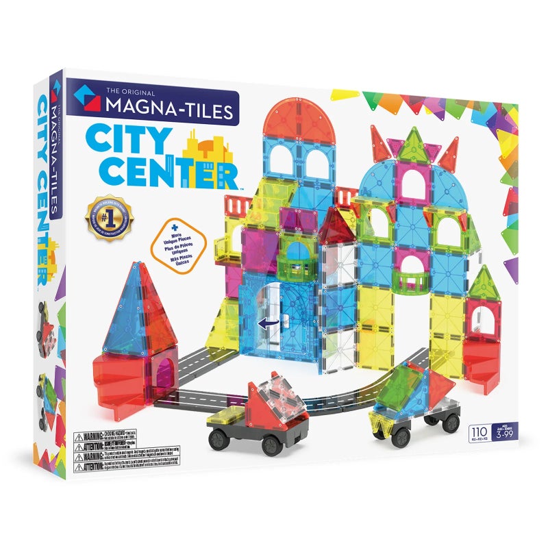 MAGNA-TILES City Center 110 Piece Set - Image 1