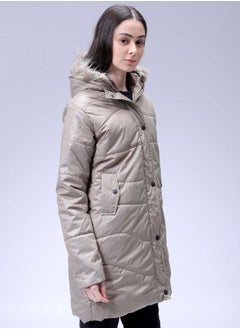 Freehand Women Relaxed Fit Solid Quilted Jacket  - Image 4