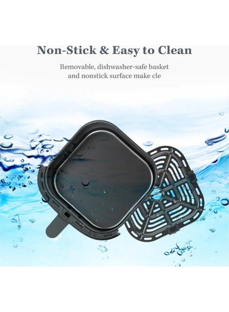 Bukela Automatic Air Fryer 7L 2400W with Digital Control, Preheat Function, and Overload Protection for Healthy Cooking without Oil - Image 5