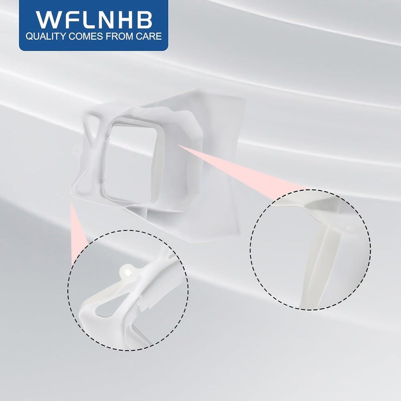 WFLNHB غطاء مصباح أمامي أبيض WFLNHB بديل لسوزوكي DR-Z400S DRZ400SM DR200S DR650SE 2002-2023 - Image 5