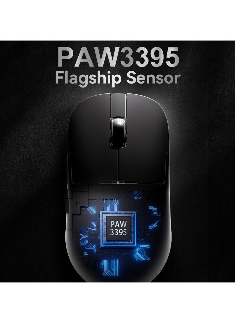 Ajazz - AJAZZ AJ179 PRO 8K Wireless Bluetooth Wired Gaming Mouse PAW3395 26000 DPI Optical Sensor for Computer PC Laptop - Image 1