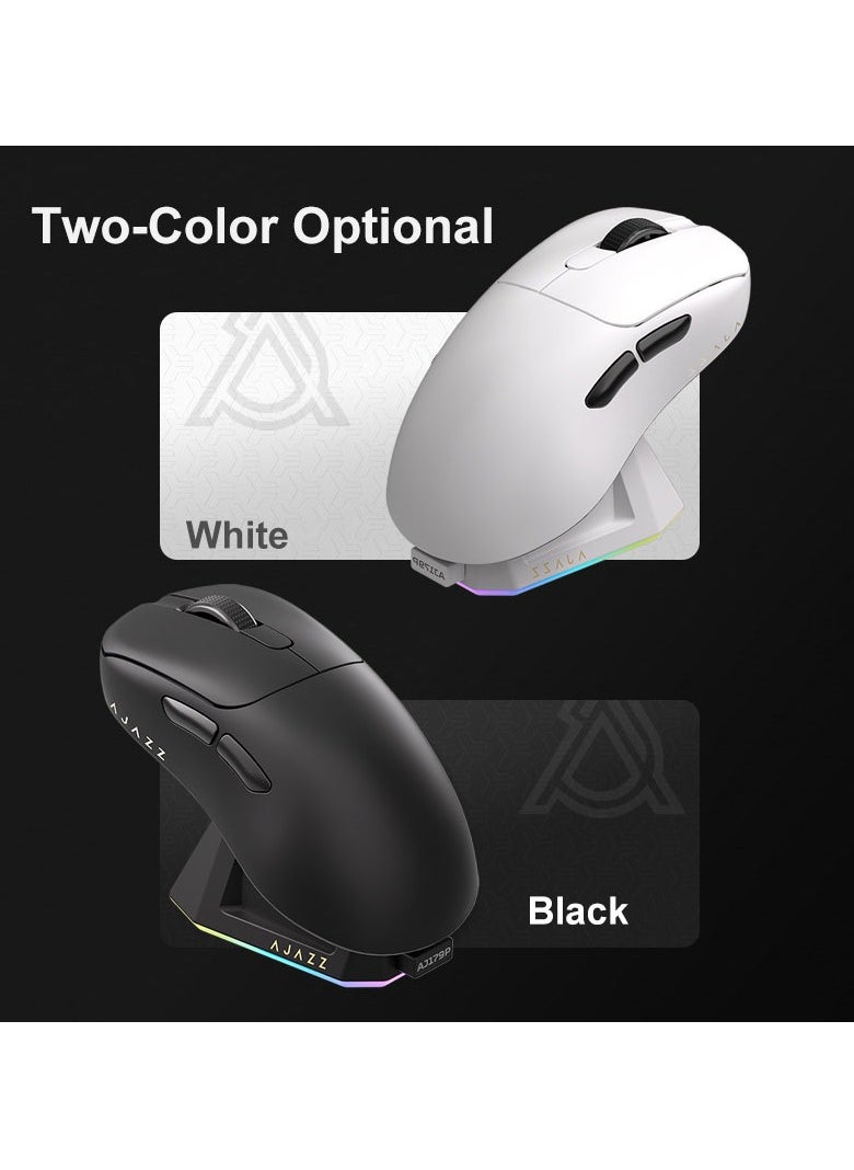 Ajazz - AJAZZ AJ179 PRO 8K Wireless Bluetooth Wired Gaming Mouse PAW3395 26000 DPI Optical Sensor for Computer PC Laptop - Image 1