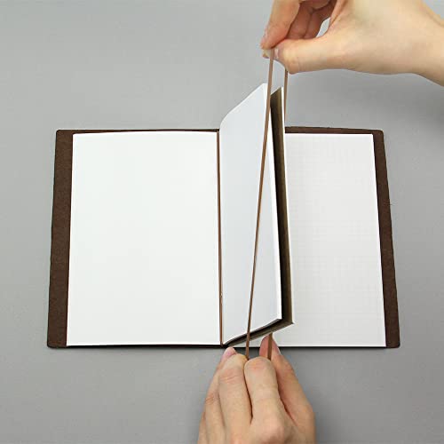 DESIGNPHIL 14335006 Traveler's Notebook, Refill, Connecting Band, Pack of 2, Passport Size - Image 2
