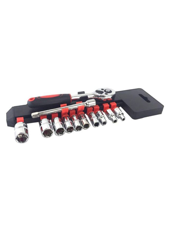 Loquat 12-Piece Motorcycle Repairing Tool Ratchet Wrench Kit - Image 2