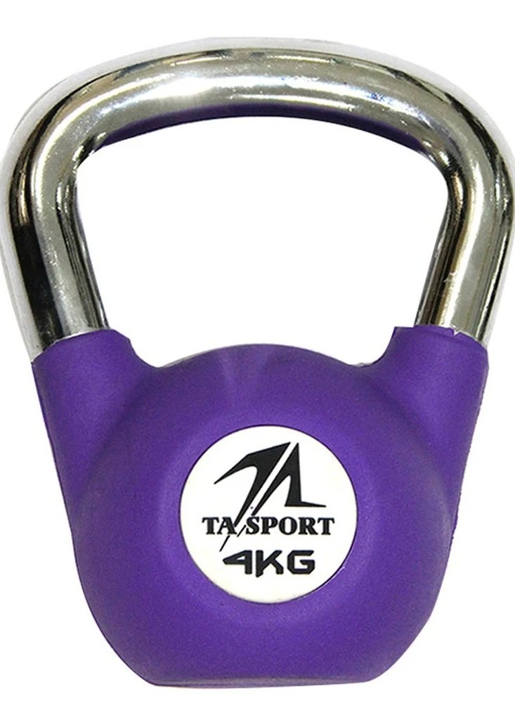 TA SPORT Rubber Kettlebell Db2175 4kg L Purple 