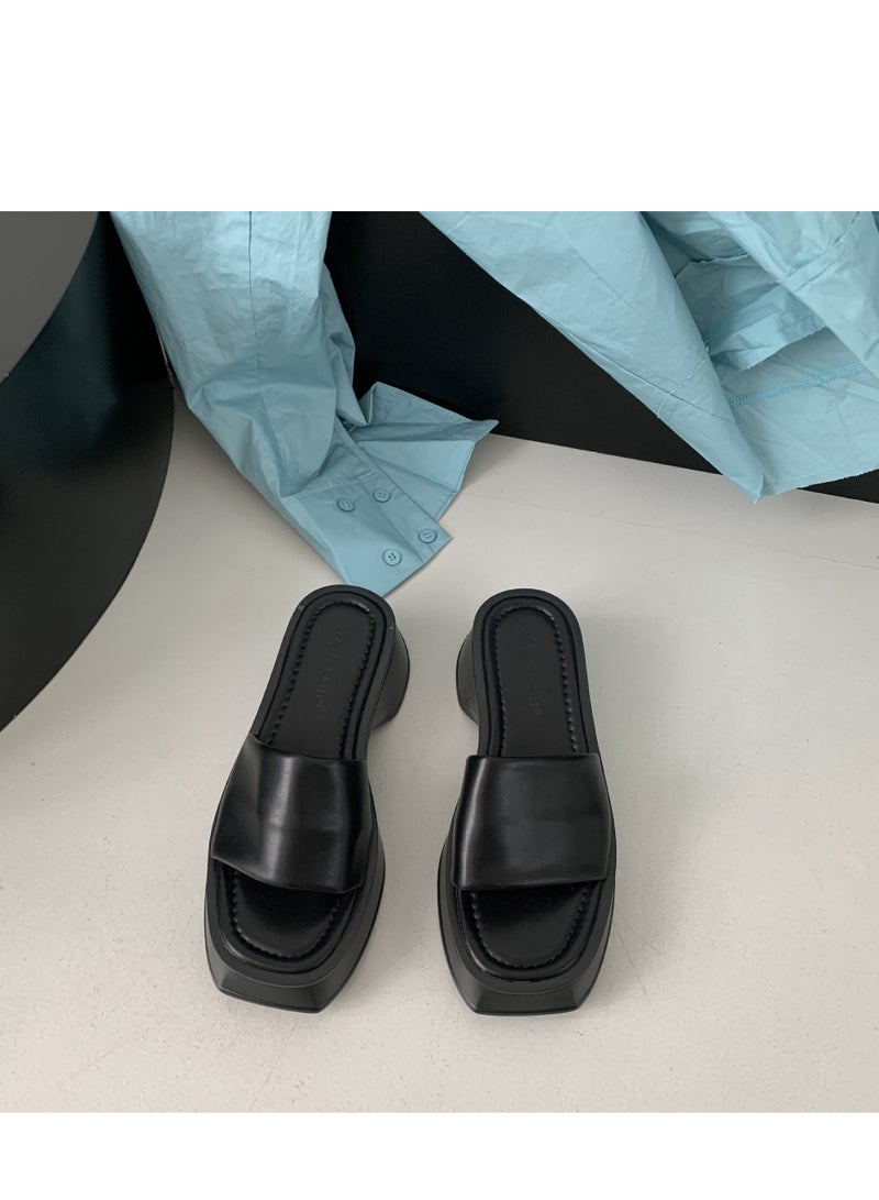 Super Comfortable Thick Sole Anti Slip Sandals - Image 1