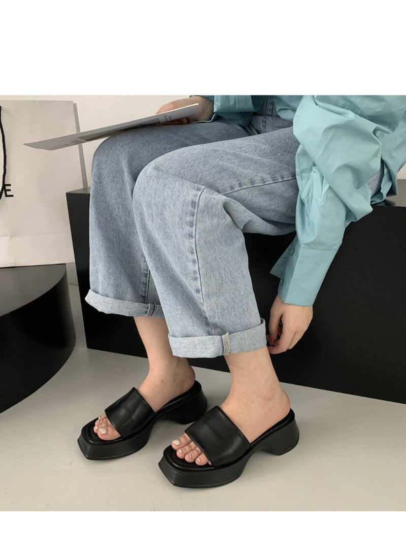 Super Comfortable Thick Sole Anti Slip Sandals - Image 4