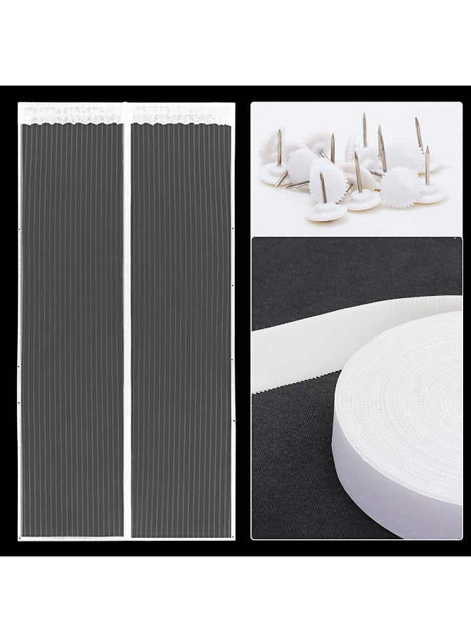 Magnetic Mosquito Net Door Screen, Heavy-Duty Insect Barrier Curtain, 90x210  cm - Image 2