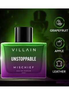 VILLAIN Unstoppable Mischief Perfume for Men - 50 ML  - Image 5