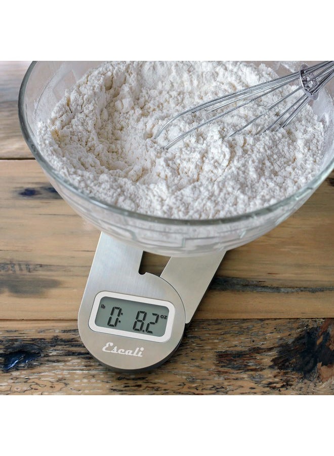 Escali F115 Compact Kitchen Scale, 11 lb/5 kg, Stainless Steel - Image 2