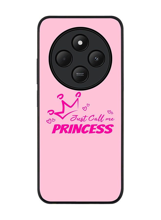 Stylizedd For Xiaomi Redmi 14C / 14R Case,Slim fit Camera Protection, Shockproof Thin Phone cover - Just call me princess - Image 1