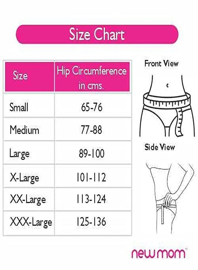 GUDYB New Mom Disposable Pad Fixator Panty for Maternity Use | Soft, Stretchable & Leak-Proof Postpartum Underwear | Secure Fit for Maternity Pads | Breathable & Comfortable | 10pc (2 * 5, Medium) - Image 5