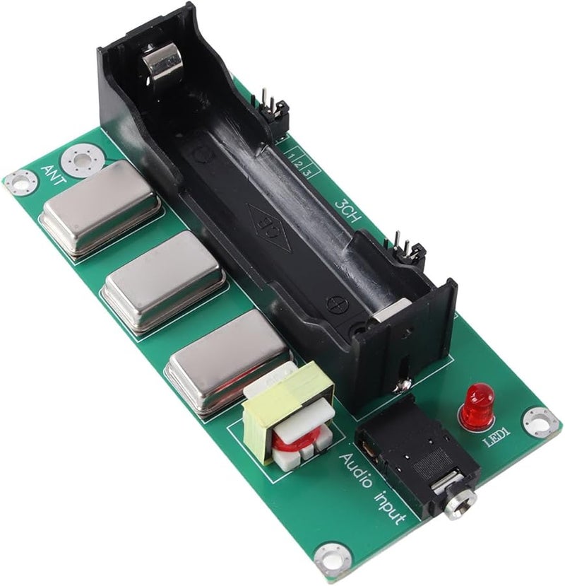 Fafeicy 3 Channel AM Transmitter 3.6V 1MHZ 5MHZ with Antenna and Audio Cable - Image 3