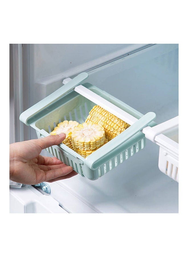 Retractable Fridge Organizer Pull Out Drawer Refrigerator Clip On Under Shelf Basket For Kitchen Storage Fits Mint  - Image 5