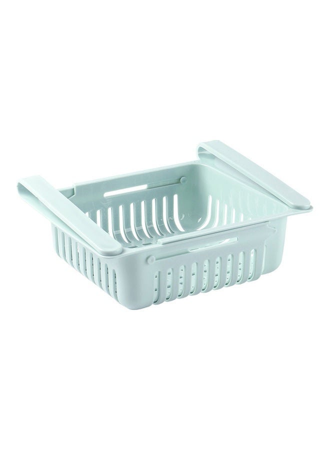 Retractable Fridge Organizer Pull Out Drawer Refrigerator Clip On Under Shelf Basket For Kitchen Storage Fits Mint  - Image 1