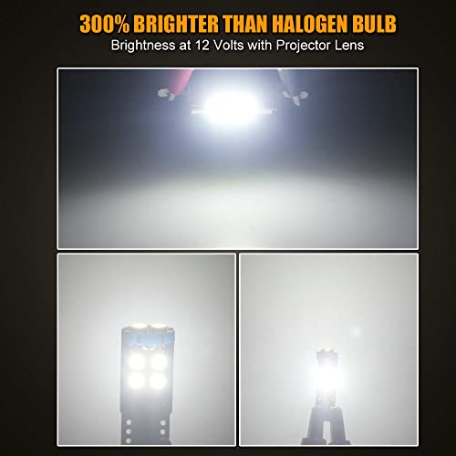 EBAIFUN 7-Pack White LED Interior Light Kit Compatible with Jeep Wrangler JK 2-Door 4-Door 2007 2008 2009 2010 2011 2012 2013 2014 2015 2016 2017 Map Dome Trunk License Plate Bulb Replacement Package - Image 5
