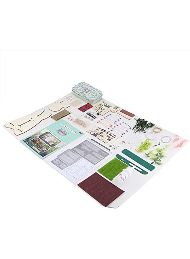 Pastoral Notes DIY Miniature Handmade Time Theme Building Kit Home Decor Family Bonding Activity - Image 1