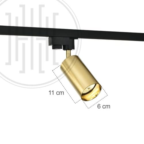 Harold Electricals 7 Watt Golden Body Solara COB Tracklight | Indoor Focus Spotlight for Shop, Showroom, Living Room & Malls - Warm White Light (Track-Way Not Included) Pack of 1 - Image 3