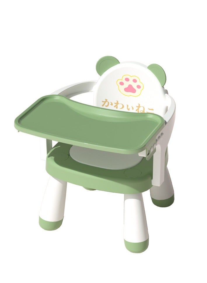 Tanwer Children's portable baby chair, multifunctional dining table and chair - Image 2