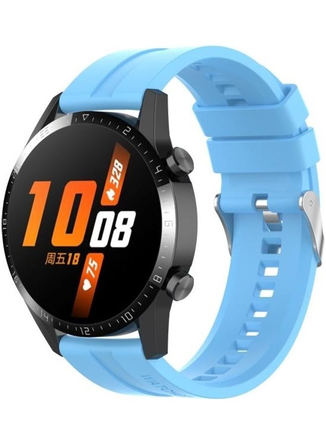 NIBEMINENT For Huawei Watch GT 2Replacement Wrist Strap Watchband With Buckle Sky Blue - Image 4