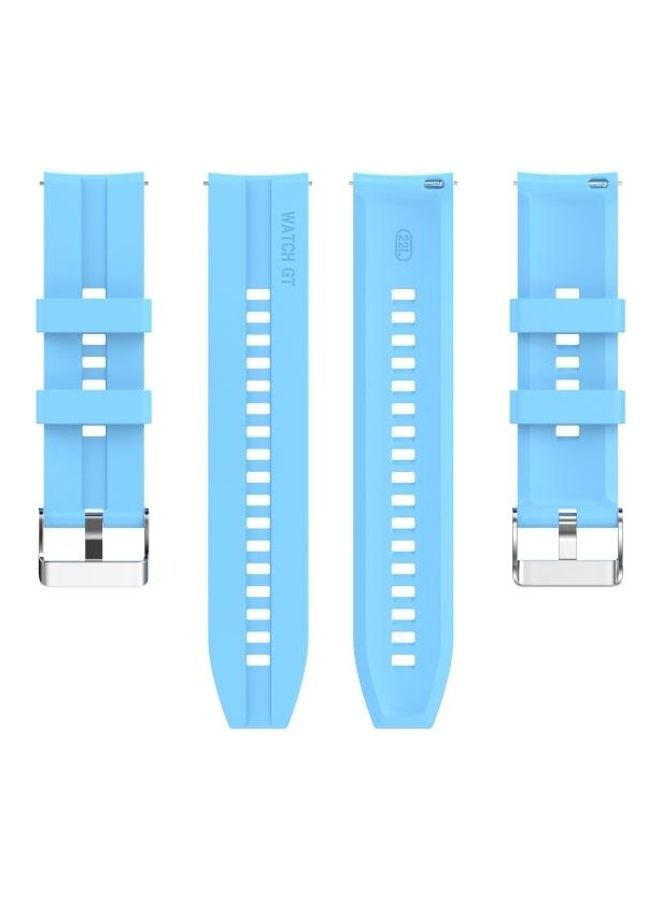 NIBEMINENT For Huawei Watch GT 2Replacement Wrist Strap Watchband With Buckle Sky Blue - Image 2