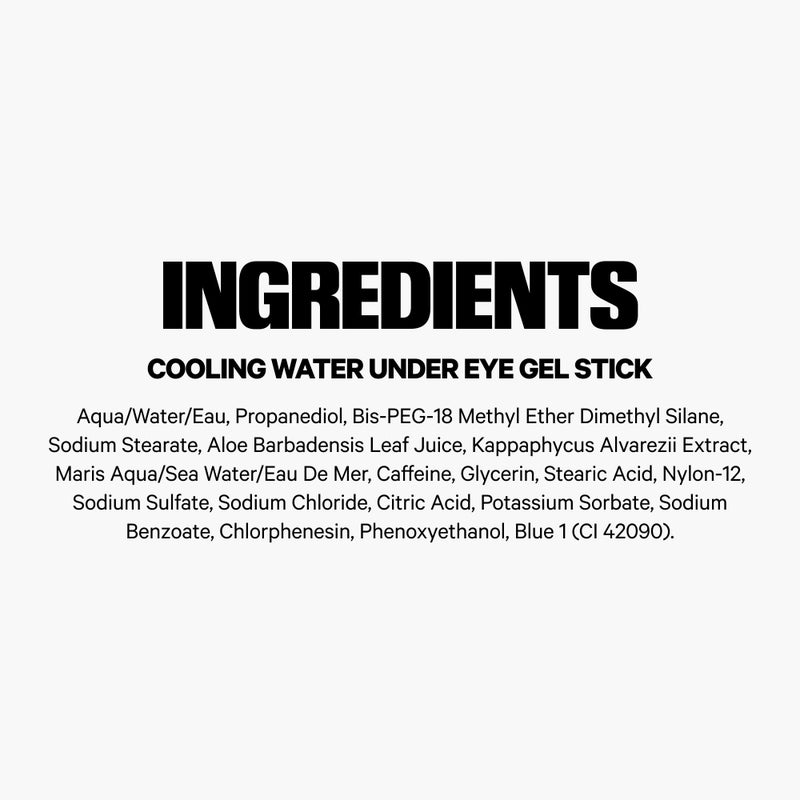 Milk Makeup Cooling Water Under Eye Gel Stick â€“ Helps Reduce the Look of Puffy Eyes + Hydrates Skin with Caffeine + Seawater â€“ Clean, Vegan, Travel Size Formula â€“ 1.0 oz - Image 4