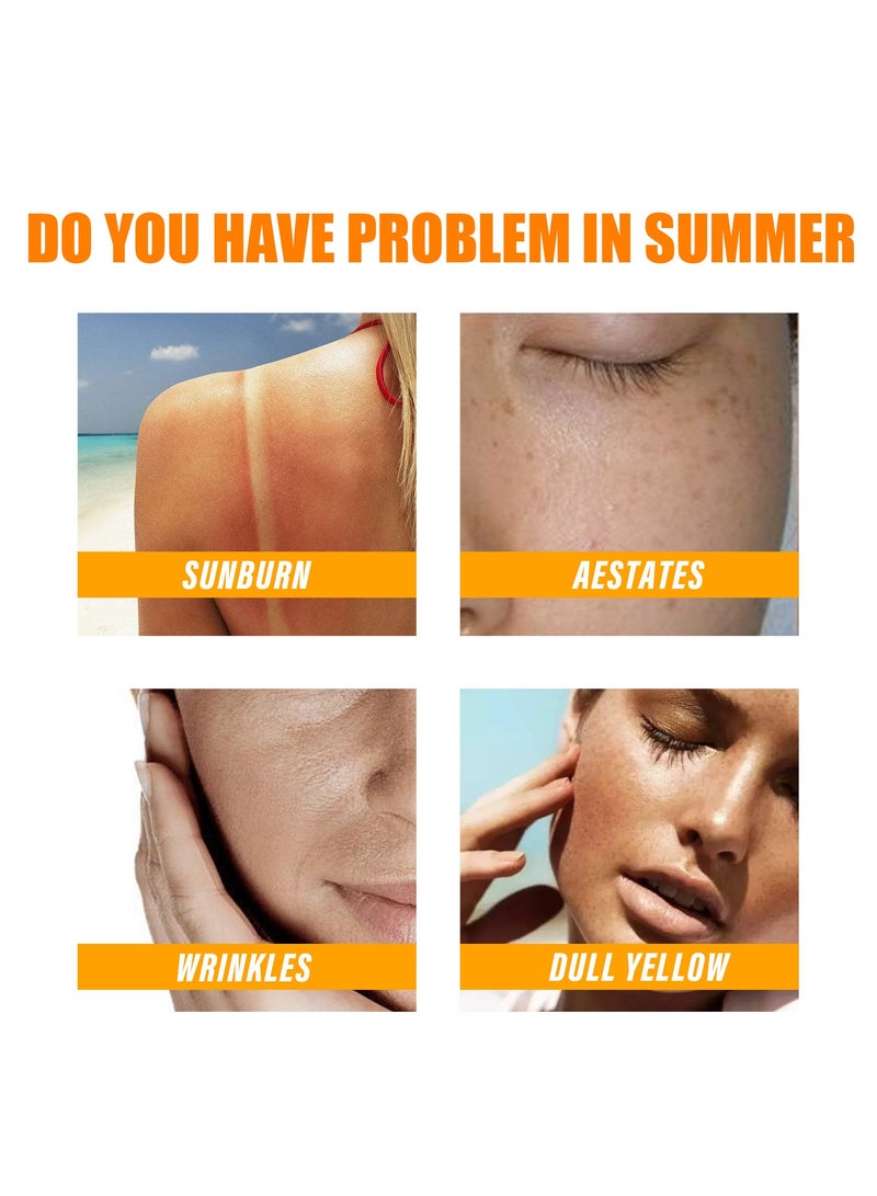 EELHOE Lsolating SPF90 Sun Cream – Moisturizing, Non-Sticky & Anti-Oxidation | UV Protection, Reduces Skin Damage – 40g - Image 2