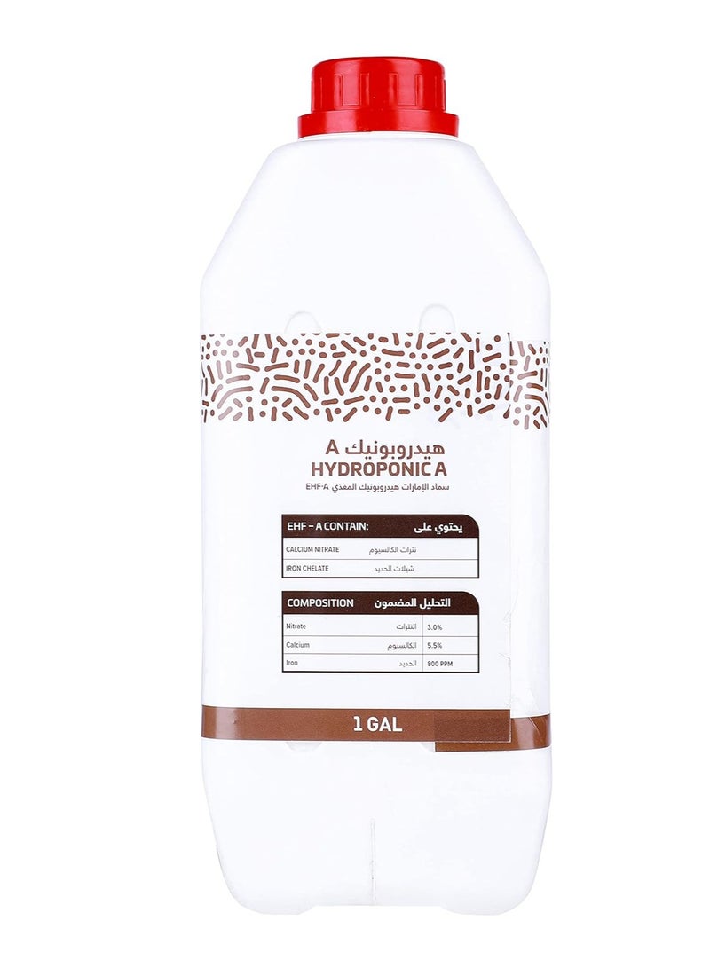 HYDROPONIC A, Liquid Fertilizer 4Ltr for production of vegetables and flowers by Emirates Biofert - Image 2