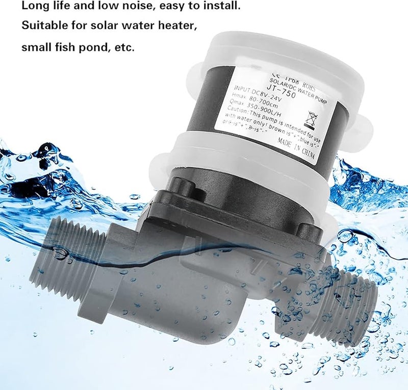 JT 750D4 Brushless Low Noise DC Water Pump Mini Boost For Small Fish Pond Circulation - Image 4