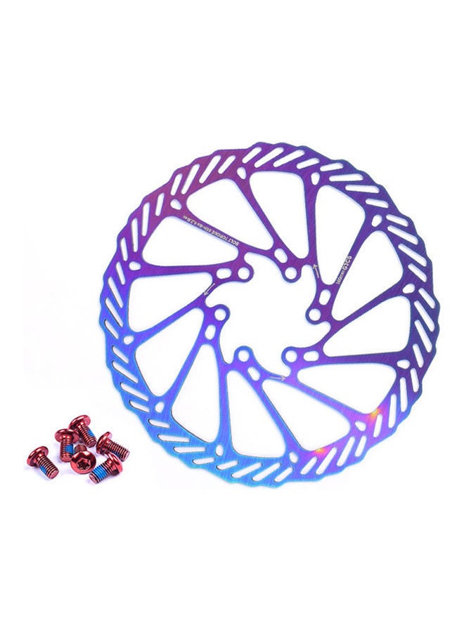 NIBEMINENT Bike Disc Brake Rotor Stainless Steel 2 x 3 2cm - Image 1