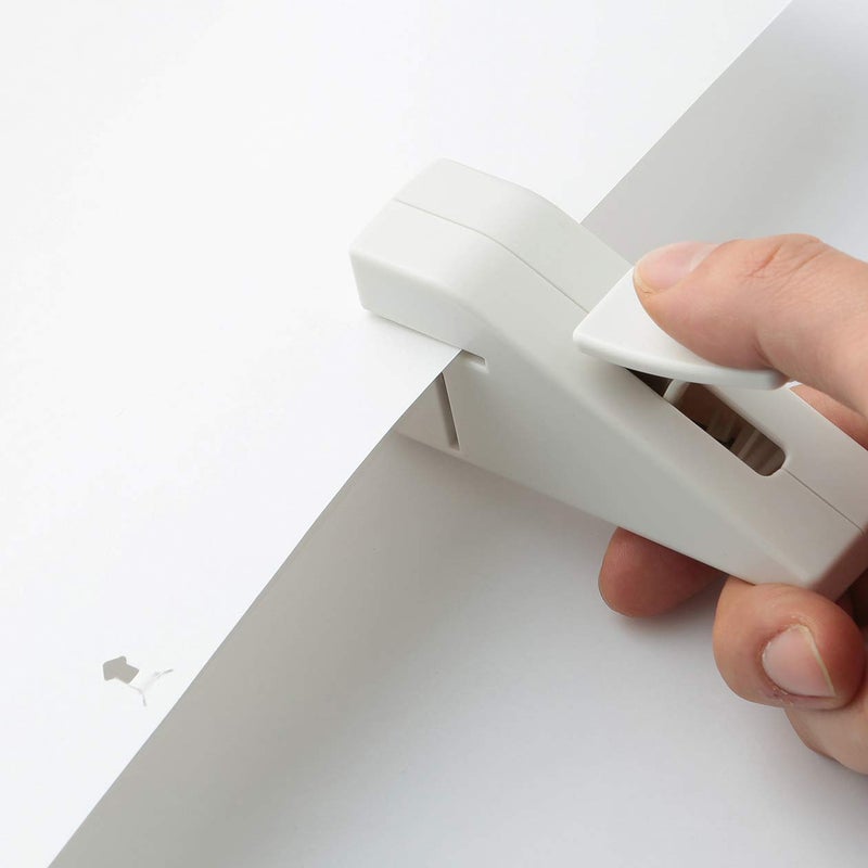 MUJI Stapleless Stapler White - Image 3