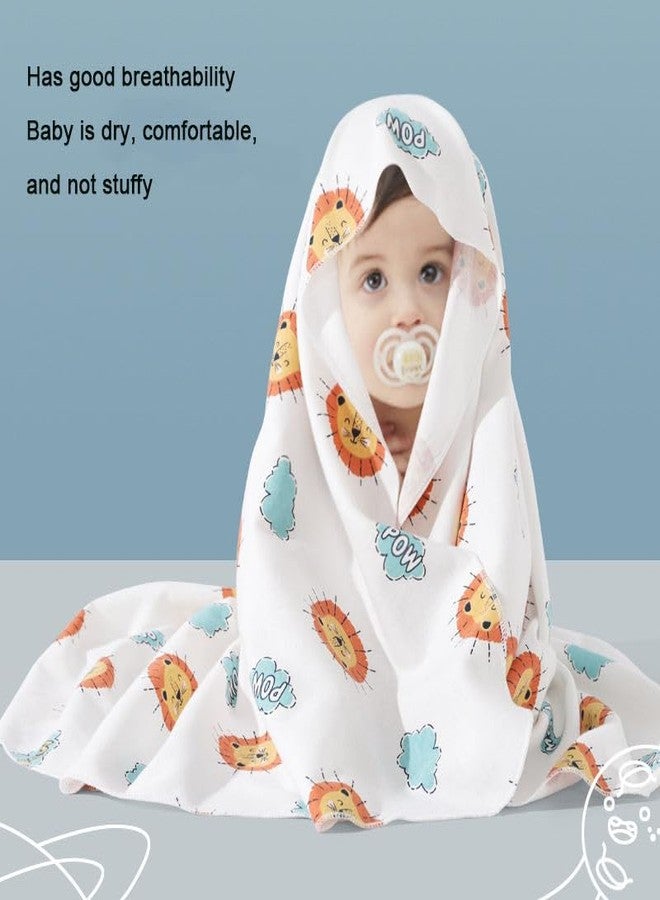 TERI BERI Extraordinary Absorbent 100% Cotton One Side Muslin and One Side Terry 2 Layers of Muslin & Terry Premium Soft Baby Towel Washcloth for Kids, Toddlers, Infants, Babies 48 x 100 cm (1) - Image 5