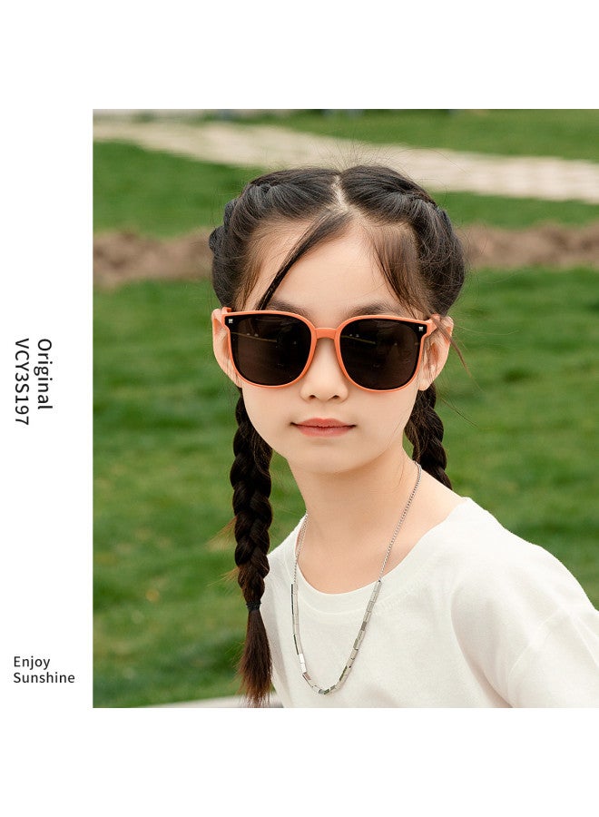 VVC نظارات شمسية قابلة للطي للأطفال - حماية من الأشعة فوق البنفسجية، نظارات شمسية صيفية للجنسين لحماية العينين - Image 5