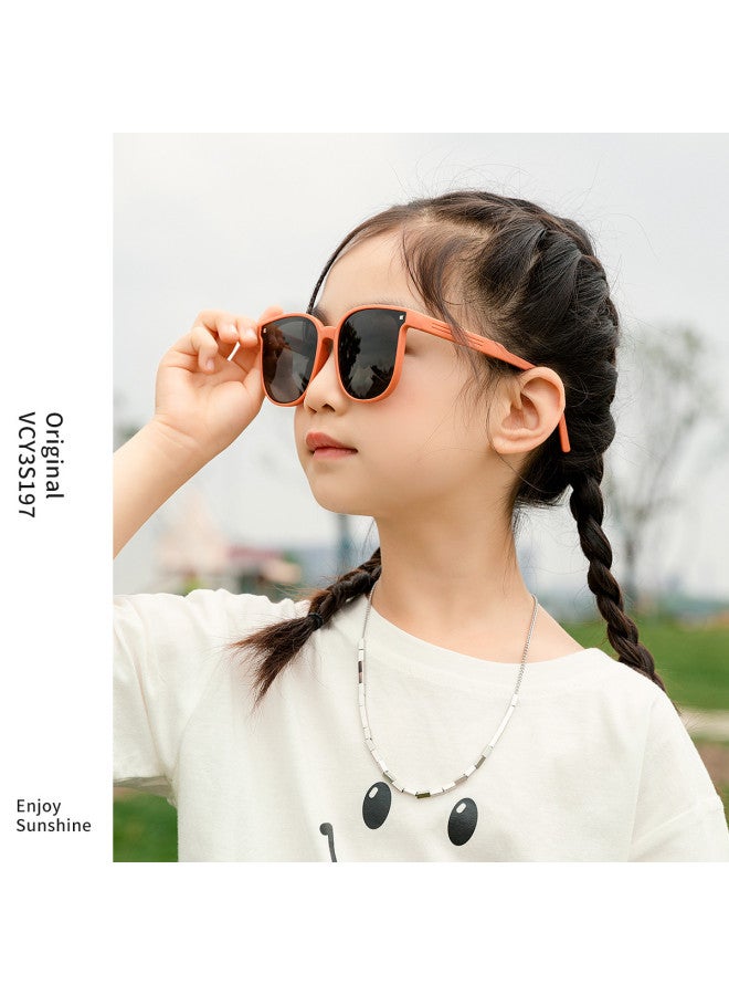 VVC نظارات شمسية قابلة للطي للأطفال - حماية من الأشعة فوق البنفسجية، نظارات شمسية صيفية للجنسين لحماية العينين - Image 3