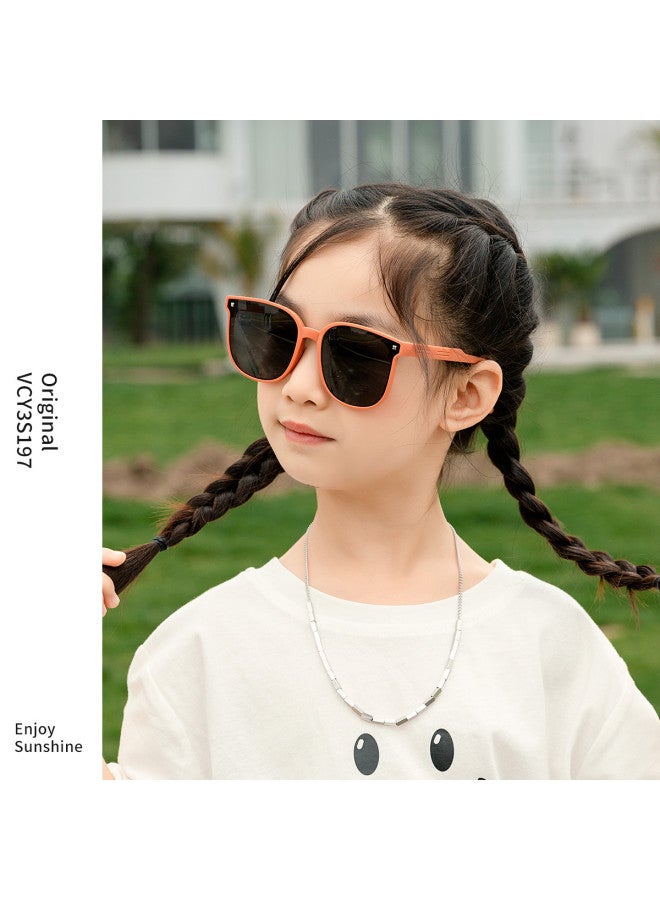 VVC نظارات شمسية قابلة للطي للأطفال - حماية من الأشعة فوق البنفسجية، نظارات شمسية صيفية للجنسين لحماية العينين - Image 4
