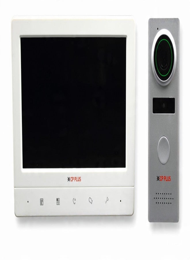 CP PLUS 7" TFT HD Resolution LCD Screen Wired Video Door Phone Waterproof Camera Touch Key Monitor Control Video Intercom Kit - Image 1